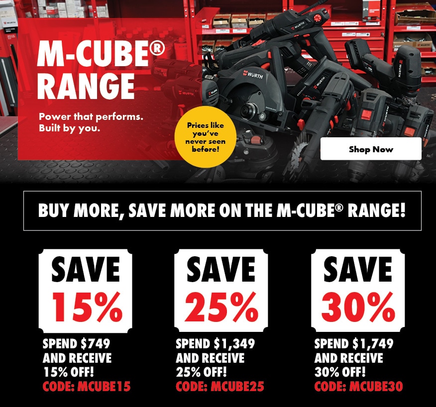 Shop M-Cube Range! 
