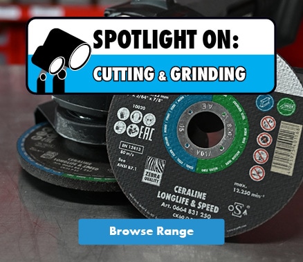 Browse The Cutting and Grinding Disc Range! 