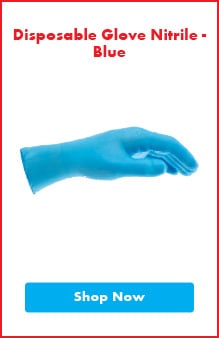 Shop Blue Nitrile Gloves!